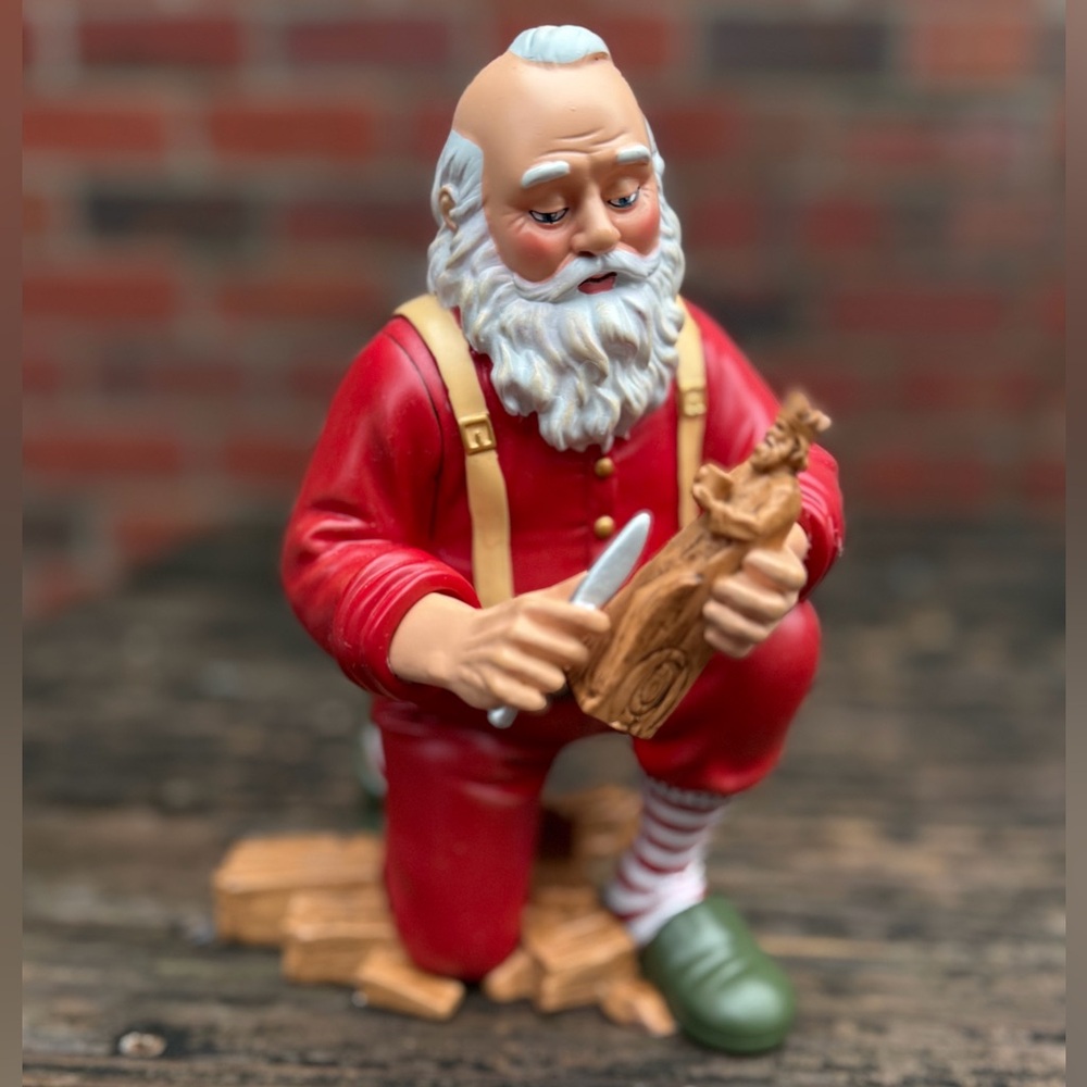 Hawthorne Village Santa from True Meaning of Christmas Nativity Tree Collection